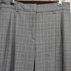 Rachel Zoe Women's Gray Plaid Trousers